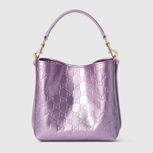 Gg Emblem Small Bucket Bag