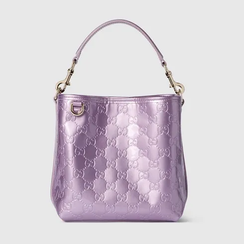 Gg Emblem Small Bucket Bag