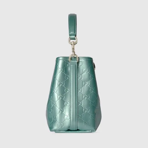 Gg Emblem Small Bucket Bag