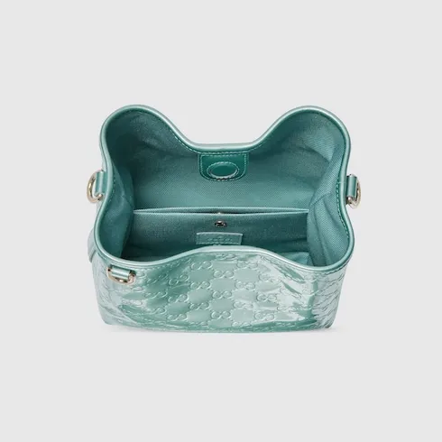 Gg Emblem Small Bucket Bag