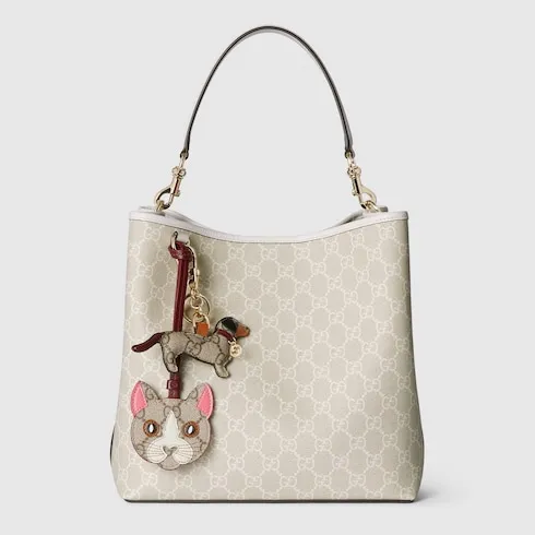 Gg Emblem Medium Bucket Bag
