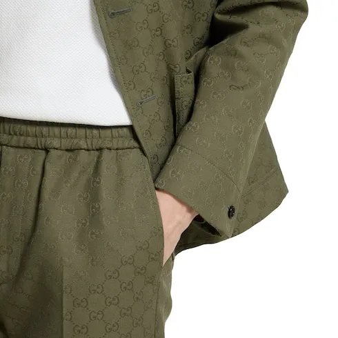 Gg Canvas Pant