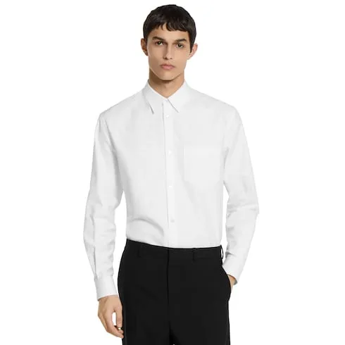 Gg Oxford Cotton Shirt