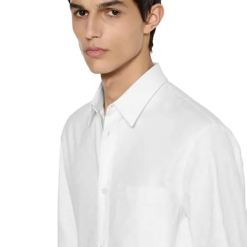 Gg Oxford Cotton Shirt