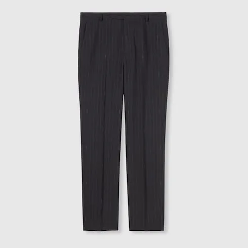 Pinstripe Wool Pant