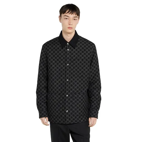 Brushed Gg Flannel Jacket