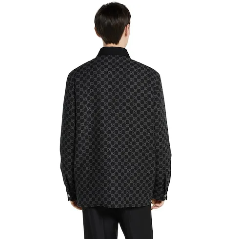 Brushed Gg Flannel Jacket