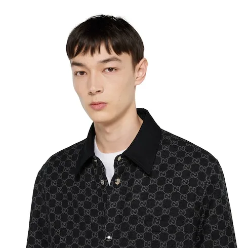 Brushed Gg Flannel Jacket