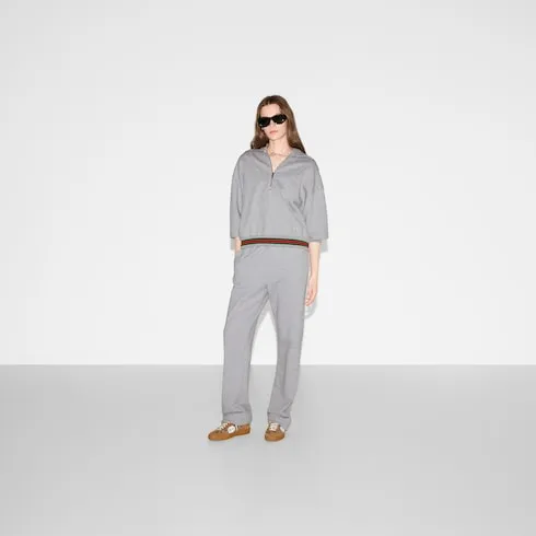 Cotton Jersey Jogging Trouser With Web