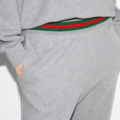 Cotton Jersey Jogging Trouser With Web