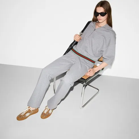 Cotton Jersey Jogging Trouser With Web