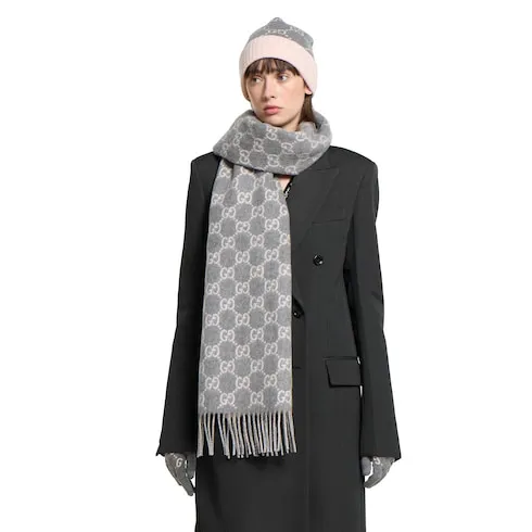 Gg Cashmere Scarf