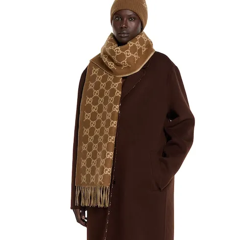 Gg Cashmere Scarf