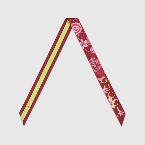 Printed Silk Twill Ribbon