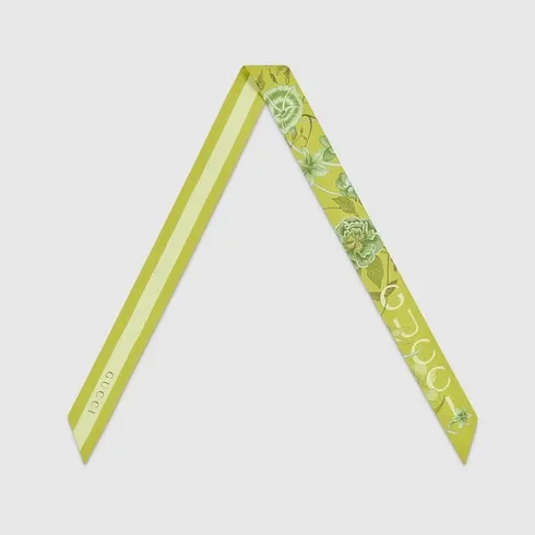 Printed Silk Twill Ribbon
