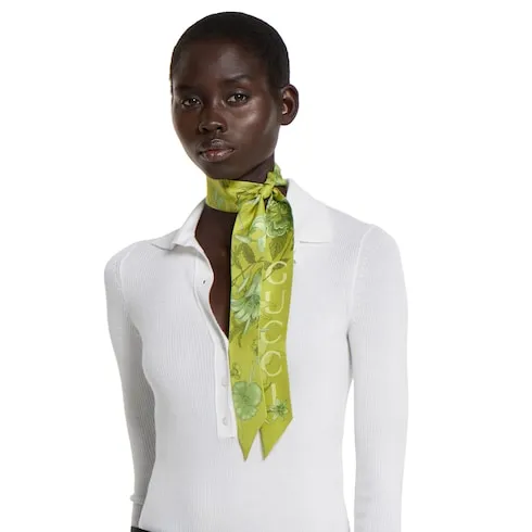 Printed Silk Twill Ribbon