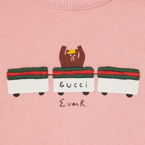 Baby Cotton Sweatshirt With Print
