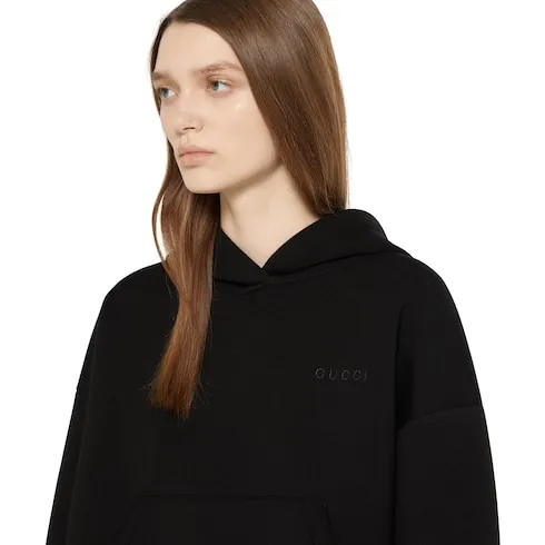 Viscose Jersey Hooded Sweatshirt