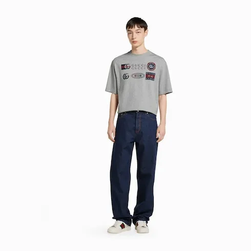Printed Cotton Jersey T-Shirt