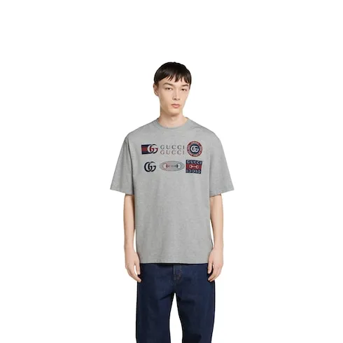 Printed Cotton Jersey T-Shirt