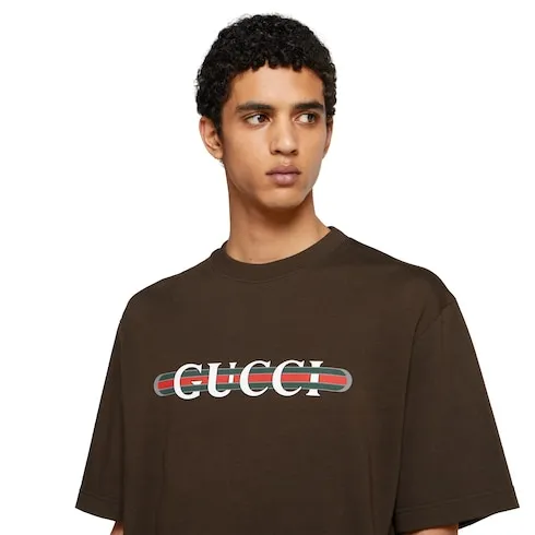 Printed Cotton Jersey T-Shirt