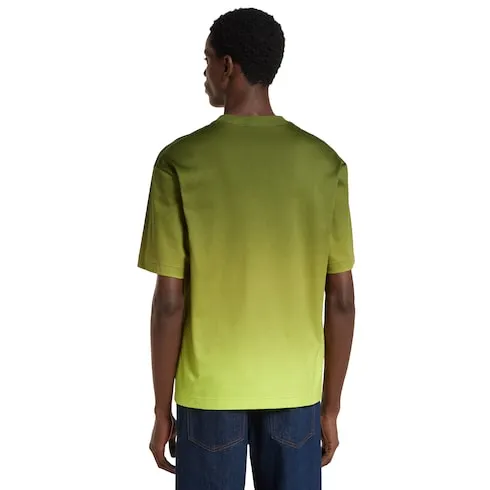 Technical Cotton Jersey T-Shirt With Print
