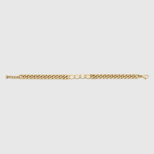 Gucci Script Chain Bracelet