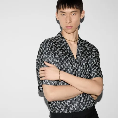 Gucci Script Chain Bracelet