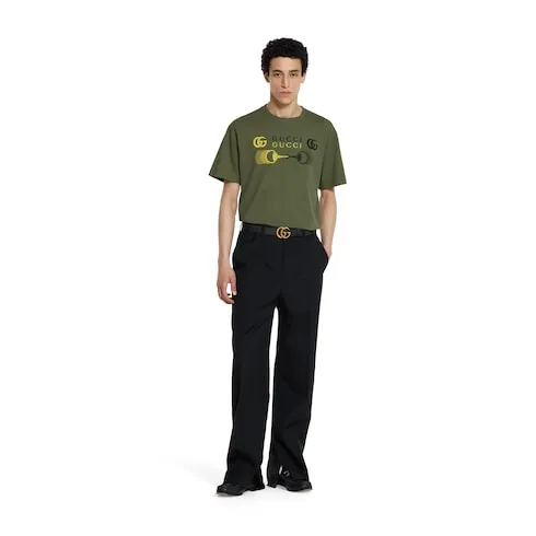 Printed Cotton Jersey T-Shirt