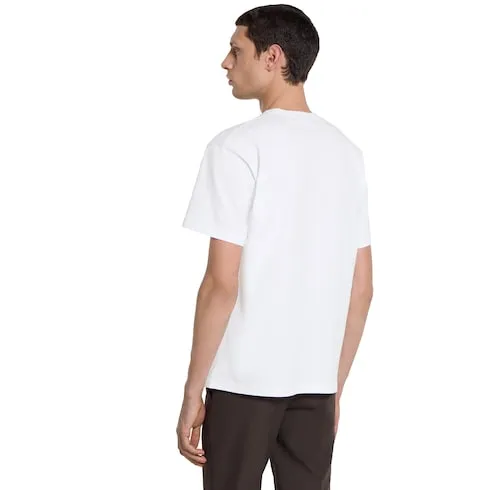 Cotton Jersey T-Shirt With Embroidery