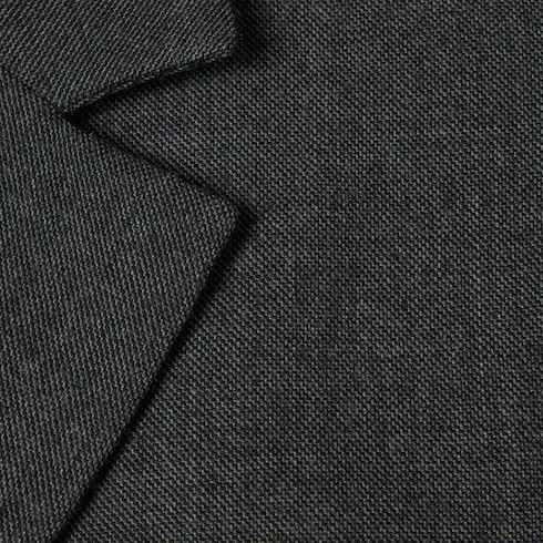 Single Breasted Wool Grisaille Jacket
