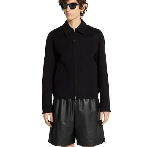 Wool Double Zip Jacket