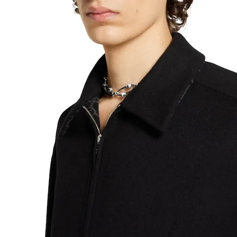 Wool Double Zip Jacket