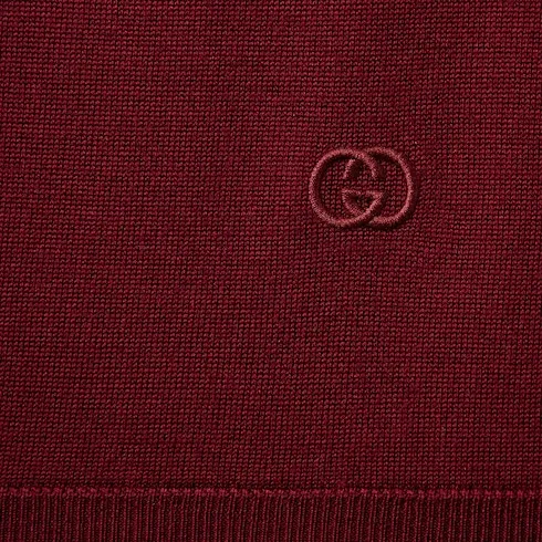 Extra Fine Wool Polo Top