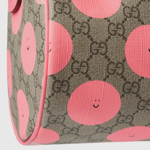 Children's Printed Gg Top Handle Bag