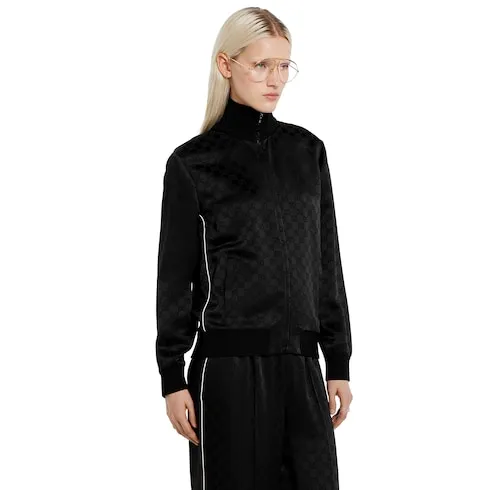 Gg Jacquard Zip Jacket