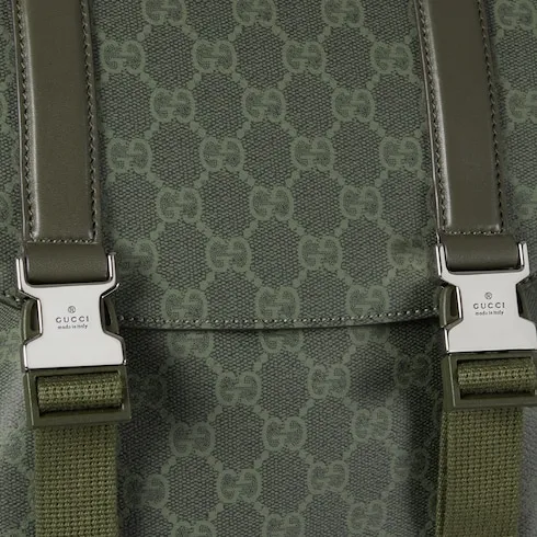 Gg Monogram Large Backpack