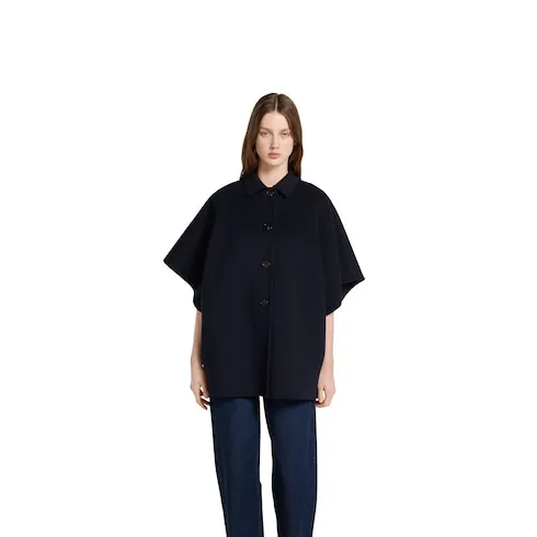 Reversible Wool Silk Coat