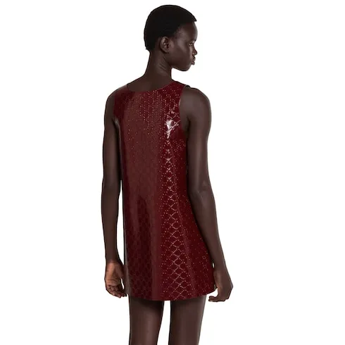 Embossed Gg Naplak Dress
