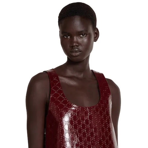 Embossed Gg Naplak Dress