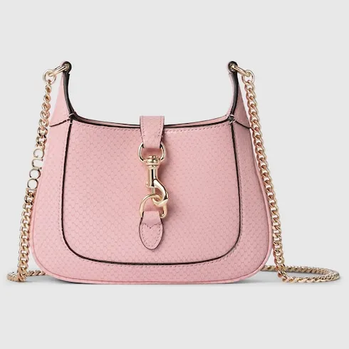 Gucci Jackie Notte Python Mini Bag