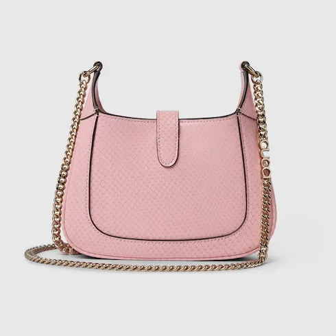 Gucci Jackie Notte Python Mini Bag