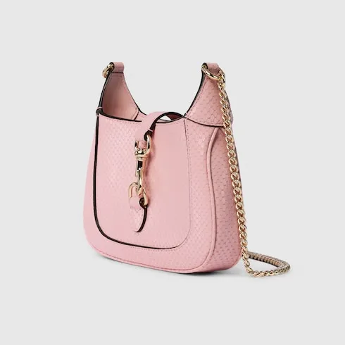 Gucci Jackie Notte Python Mini Bag