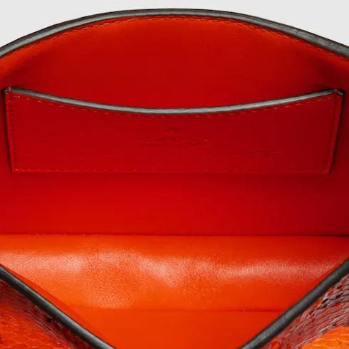 Gucci Jackie Notte Python Mini Bag