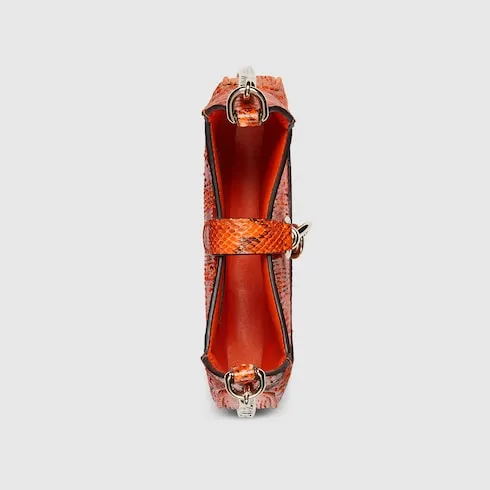 Gucci Jackie Notte Python Mini Bag
