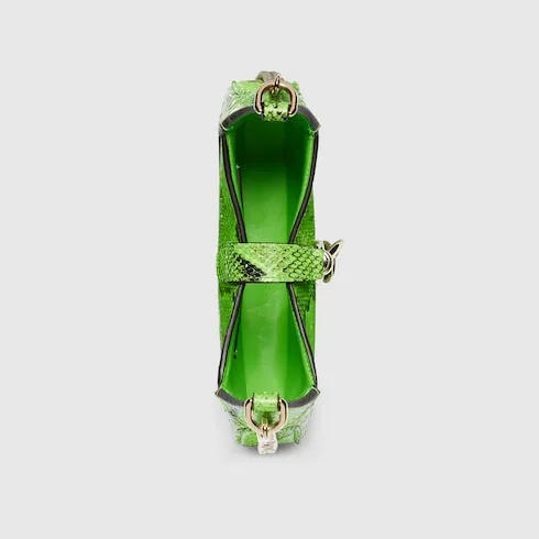 Gucci Jackie Notte Python Mini Bag