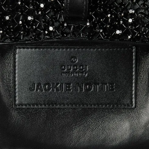 Gucci Jackie Notte Crystal Mini Bag