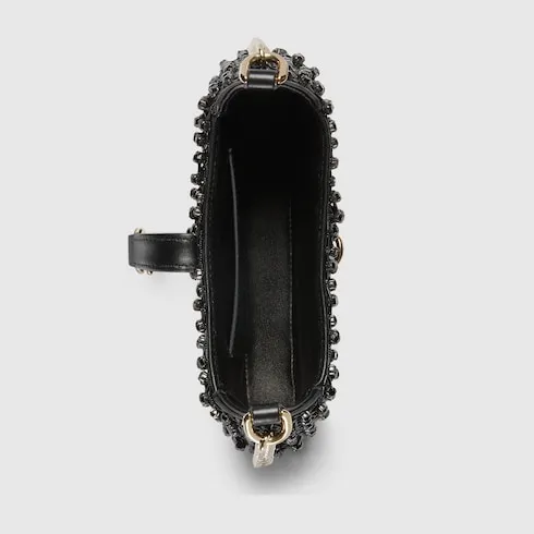 Gucci Jackie Notte Crystal Mini Bag