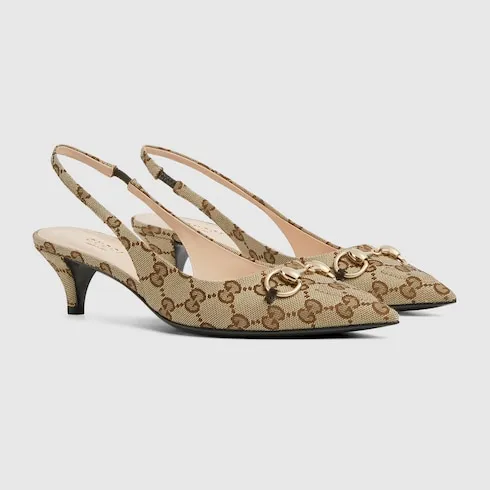 Slingback Pump With Horsebit
