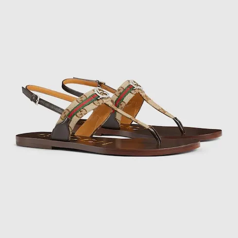 Interlocking G Web Sandal